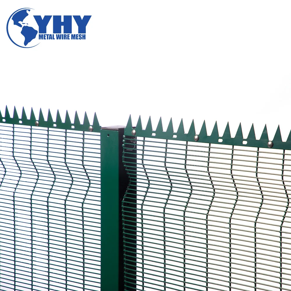 358 dense mesh anti-climbing small hole dense wire mesh prison airport fence
