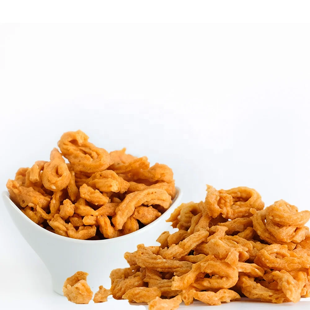 Malaysia Halal Seafood Crackers Snack Shrimp Chips Prawn Crackers Muruku Chili Snack Spicy Wholesale OEM Keropok Kerupuk