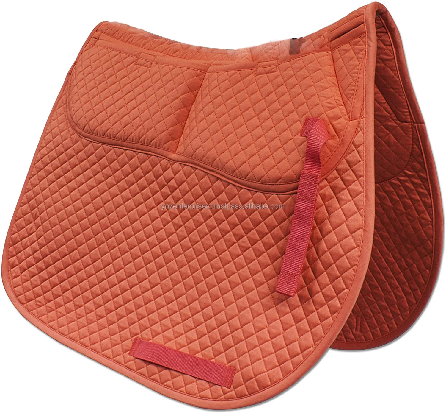 Premium Custom Equestrian Saddle Pads Jumping Western and English Style Saddle Blanket with Fabric Lining for Horse Riding