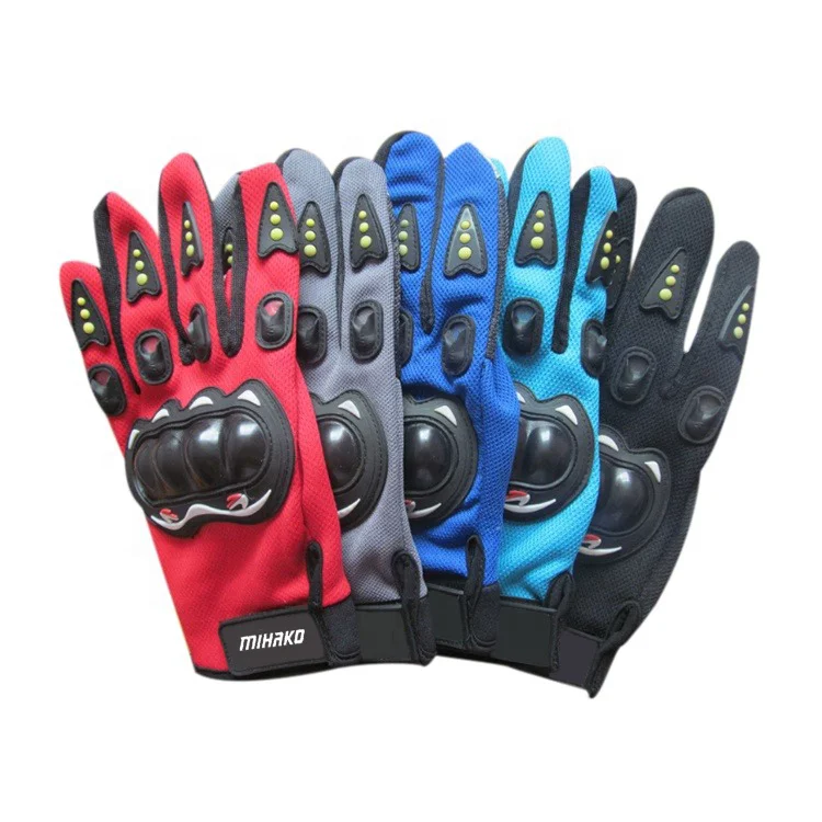 High Quality Riding Gloves 100% Leather Motorcycle Racing Gloves