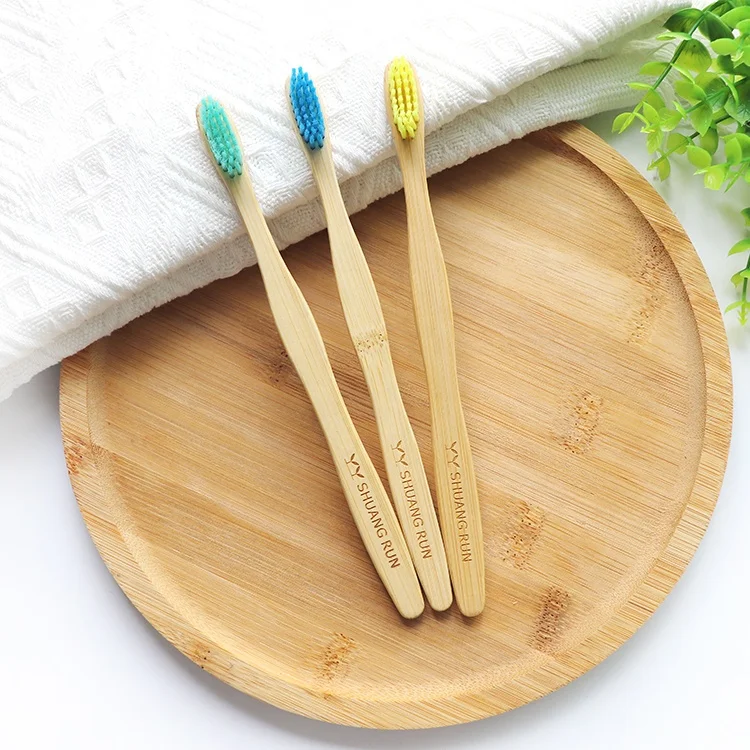 BT-FW Bamboo Ecologicos Biodegradables Toothbrush
