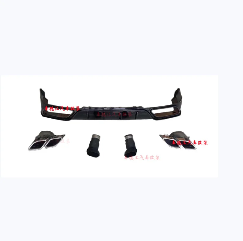 Suitable for Land Rover Executive 2023 upgrade with four out rear lip, tail mouth, square mouth, rear lip kit, M-type spoiler