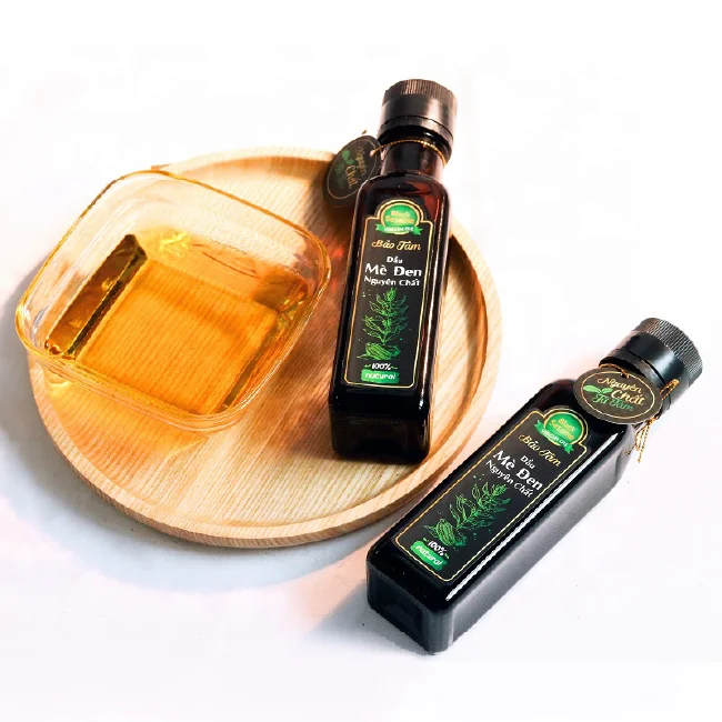 Профессиональный поставщик кунжутного масла 120 мл-100% натуральное здоровое пищевое масло сделано во Вьетнаме