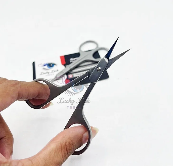 Wholesale high quality nail scissors cuticle scissors curved sharp stainless steel Nail Care Accessories Manicure Tools