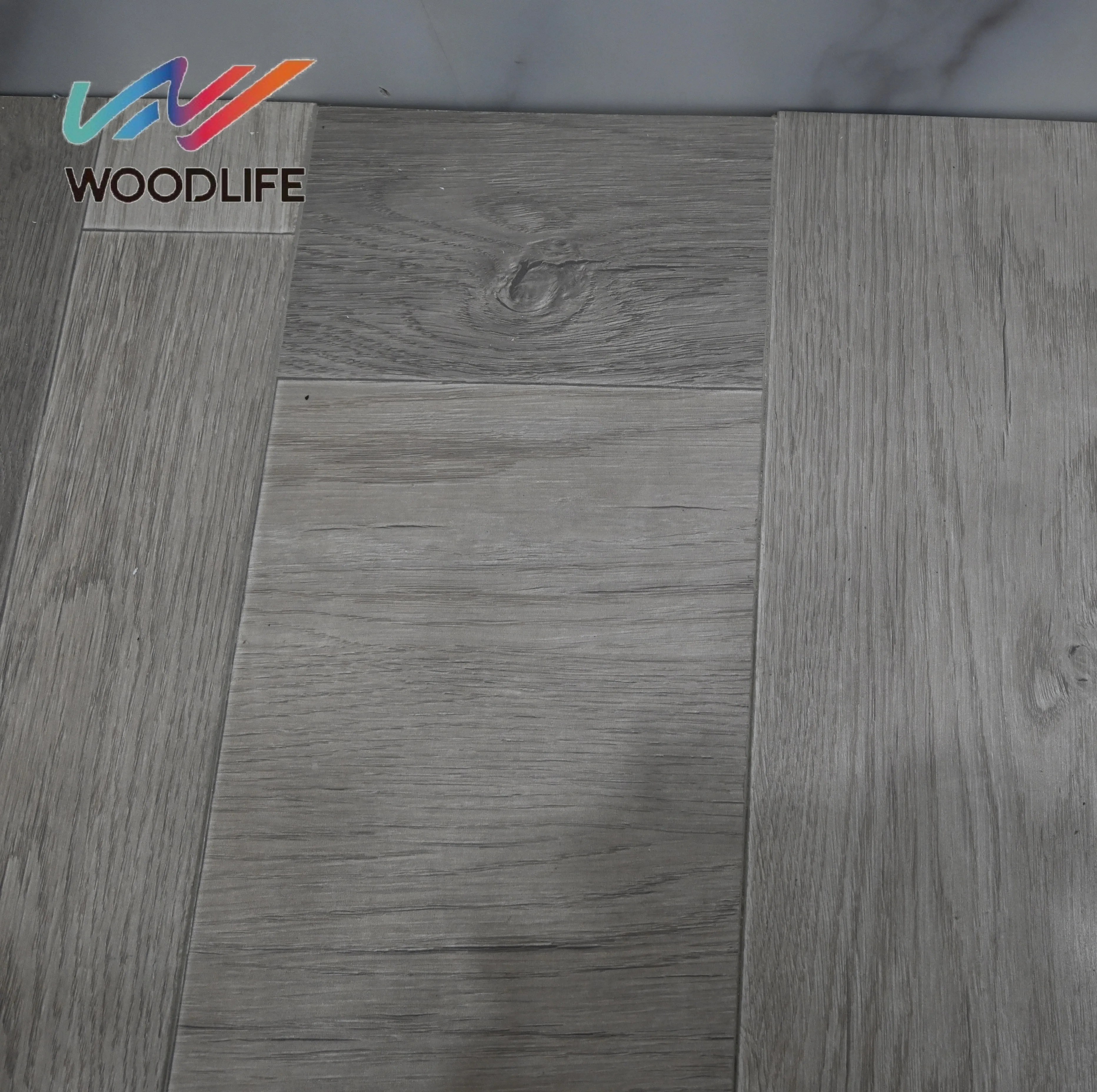 Wooden Flooring Home Office Herringbone Design Engineered HDF Wood AC4 8mm Laminate Flooring