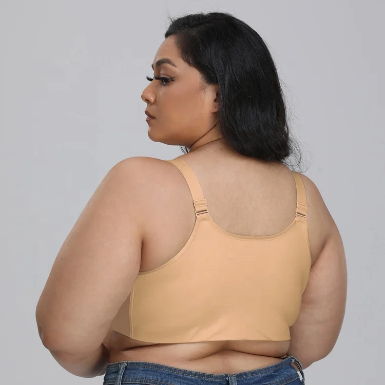 Intiflower 419b High Quantity Women Front Closure Plus Size 85f-38ddd Leisure Bra Full Coverage Europe Big Size Comfort Bra