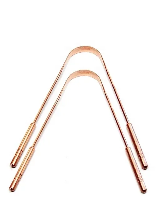 Многоразовый скребок для языка с ручкой для ухода за полостью рта