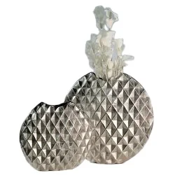 Hot Selling Aluminium Flower Vase For Home And Wedding Decoration For Living Room Tabletop Flower Vase Modern Sculpture