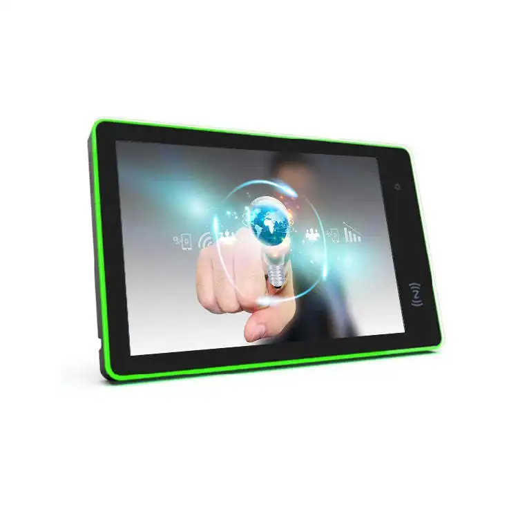 Высокое качество 10 1 дюймов Конференц-зал Poe Nfc настенное крепление планшетный ПК светодиодный свет окружающий Android планшет для конференций