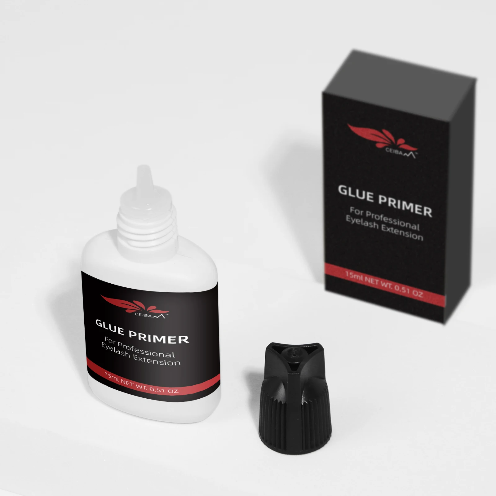 15ML Wholesale Primer Eyelash Improve Glue Bonding Medical Grade Private Label Eyelash Extension Glue Primer