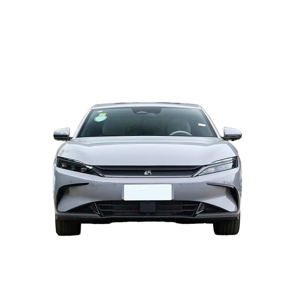 Автомобильный электрический седан BYD Han DM-i левое рулевое управление кожаное сиденье Евро VI эмиссионное гибридное топливо размер шин R18