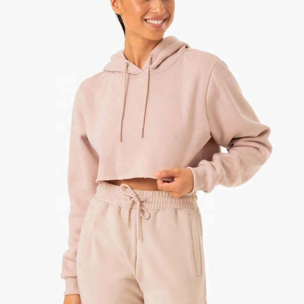 Apparel Design Services for Women Crop Top Hoodie