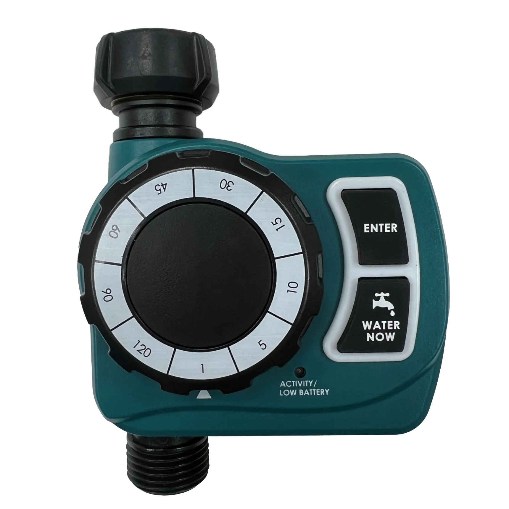 Home Garden One-Zone Single Mechanical Dial Programmable Garden Watering Timer with Auto and Manual Modes irrigation System