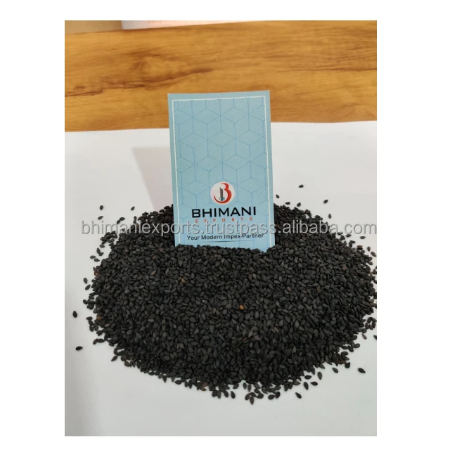 Premium Quality black Sesame Seeds from India 100 % pure Black Sesame Seeds for Industrial Purpose with 6 % moisture
