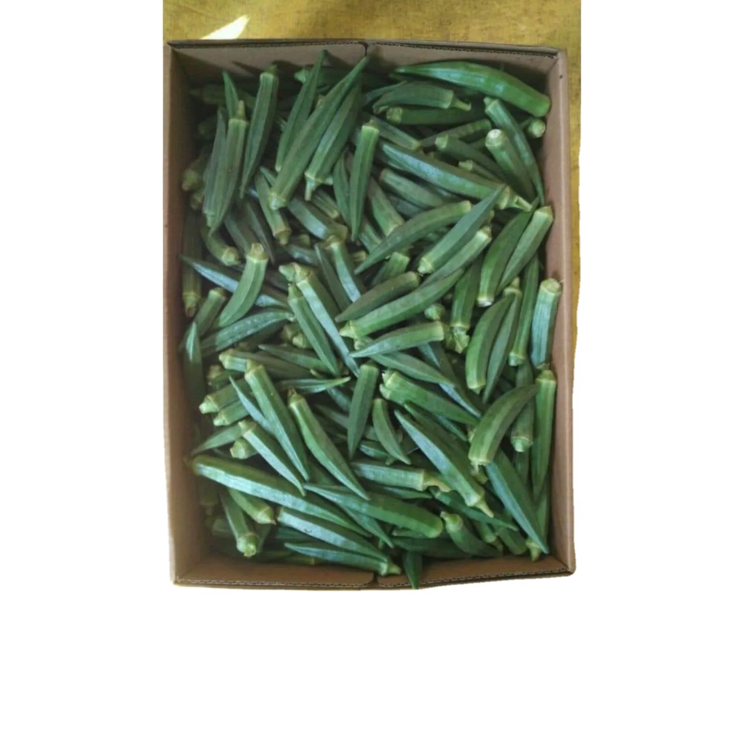 Okra Pusa Sawani shipment By Air cargo