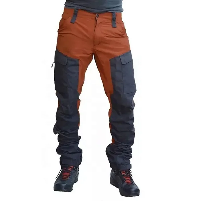 Wholesale Custom Logo Fashion High Quality Multiple Pockets Casual Cotton Fitted Sweat Jogger