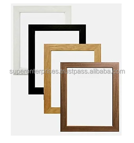 Natural Wooden Photo Frame Multiple Theme Design Custom Logo Design Available