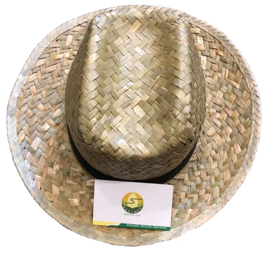 Sombrero De Paja for Promotion Factory Price Customize logo Ribbon/Wholesale Straw Hat Cheap