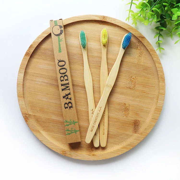 BT-FW Bamboo Ecologicos Biodegradables Toothbrush