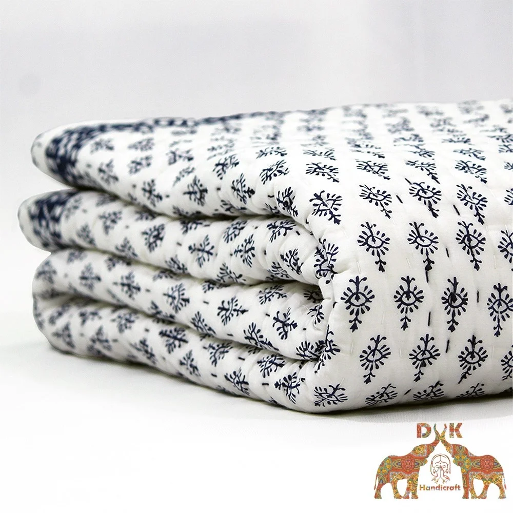 Одеяло с хлопковым наполнителем Королевский размер мягкое постельное белье комплект одеял kantha одеяло для отеля домашнего использования