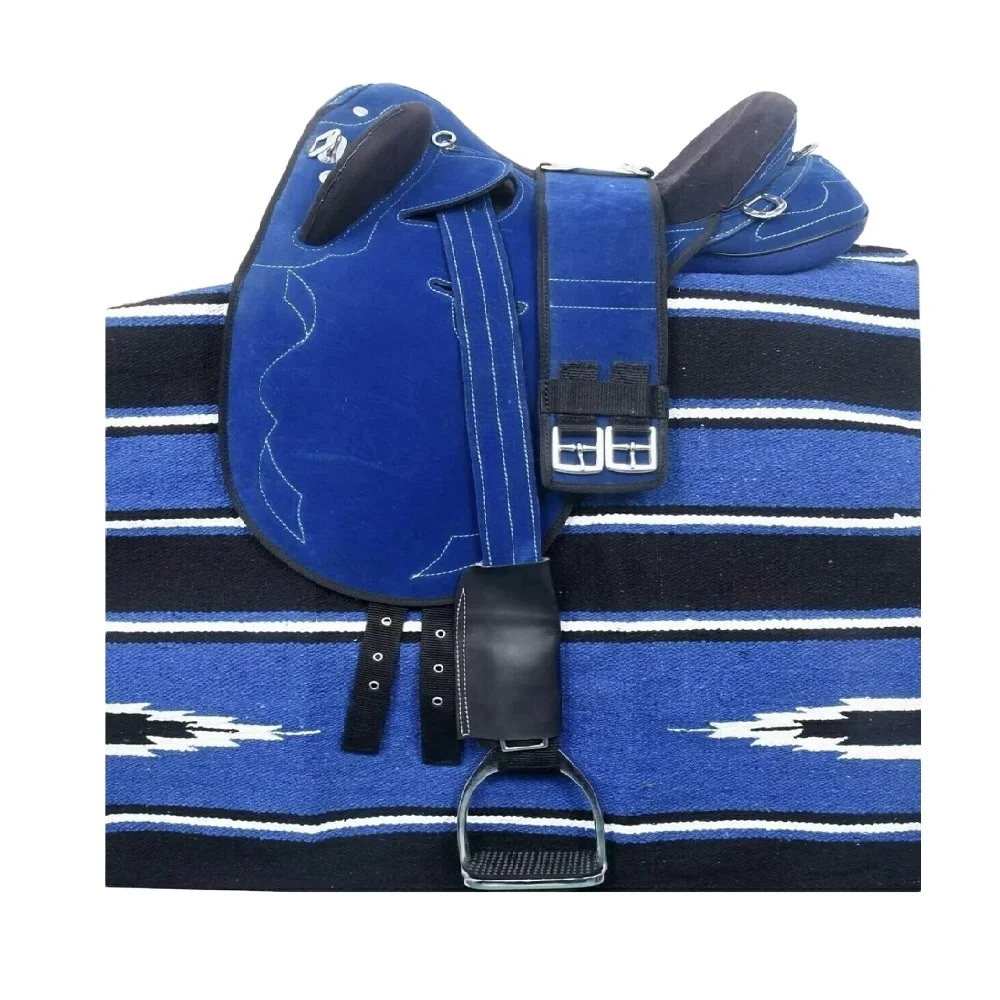 High Quality Australian Stock Saddle Lightweight and Comfortable Durable Synthetic Leather with Western Style Accessories
