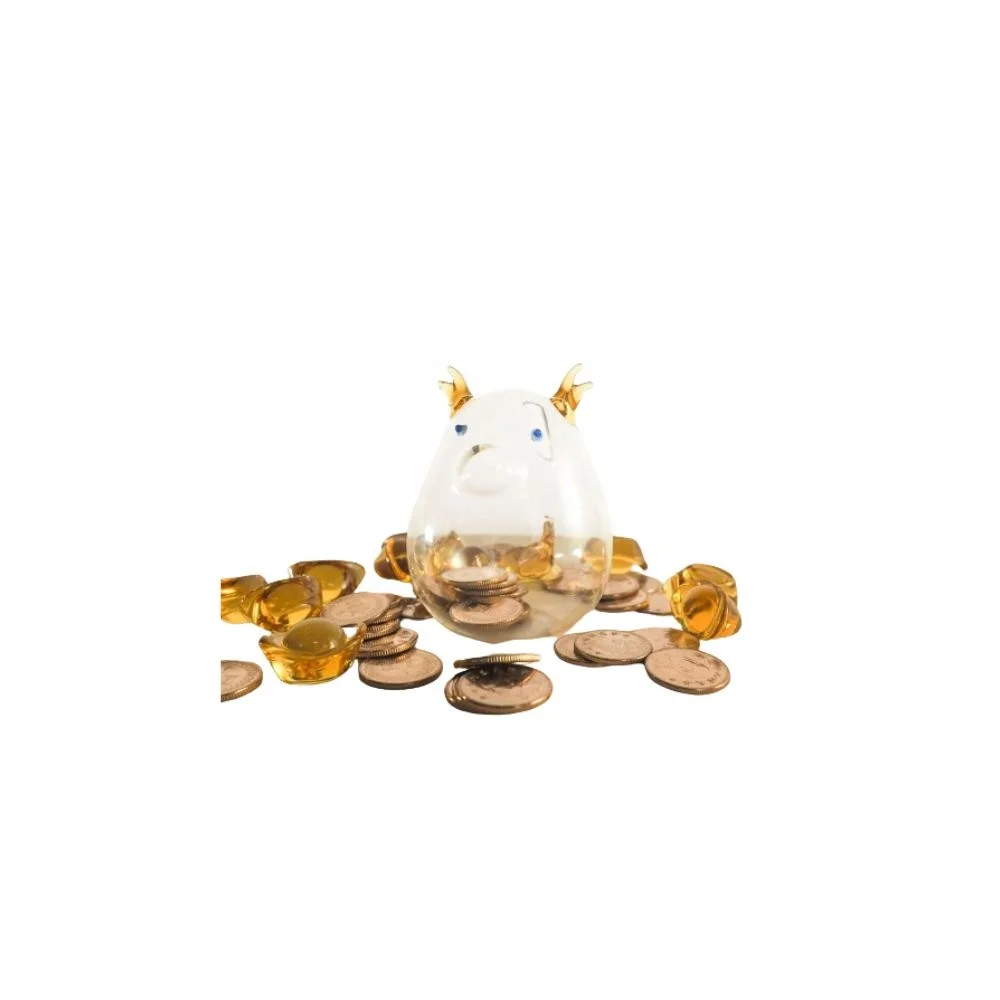 Murano Glass Dragon for Coin Saving