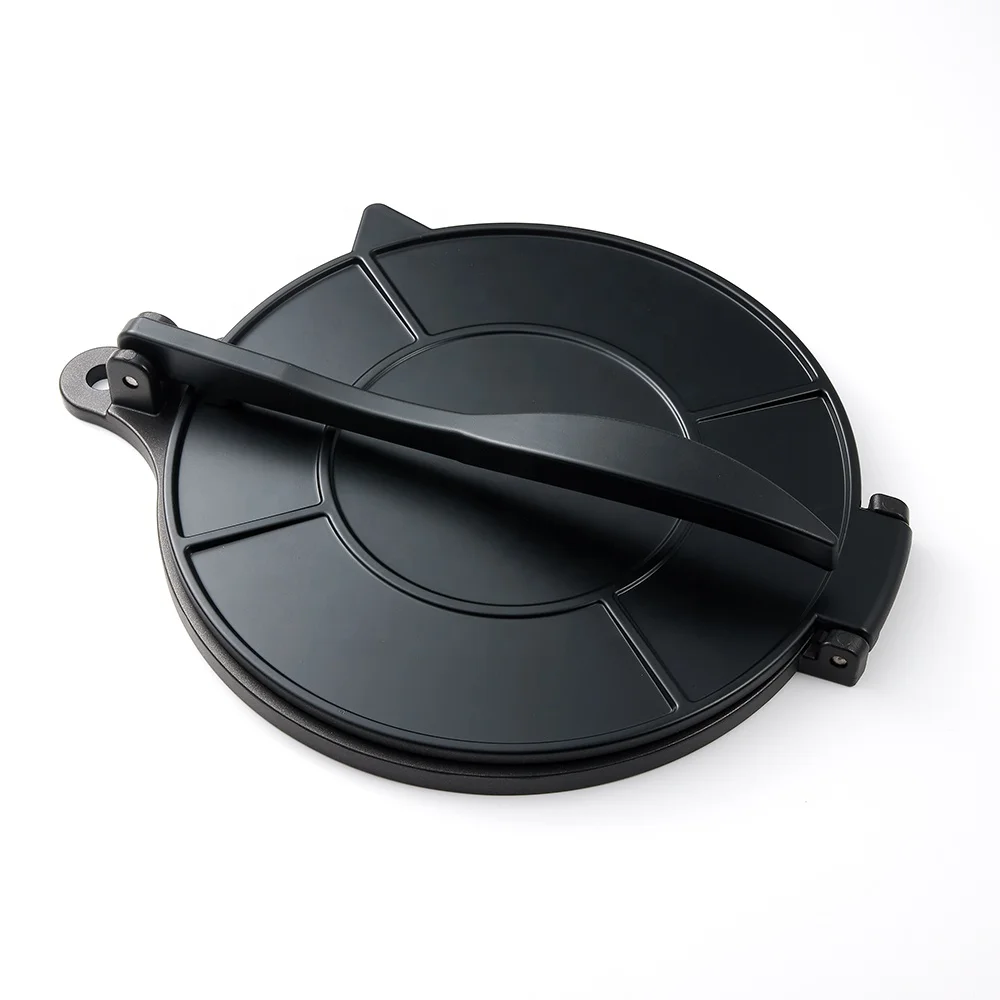Kwang Hsieh 8 Inch Cast Aluminum Manual Tortilla Puri Roti Press