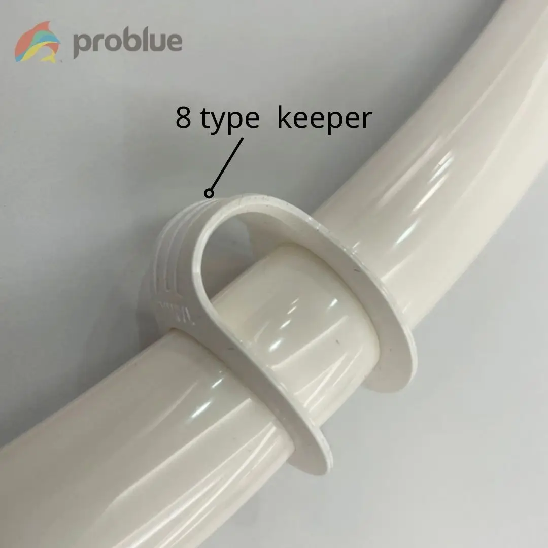 problue SN-1089W J-type TPE material lightweight snorkels freediving