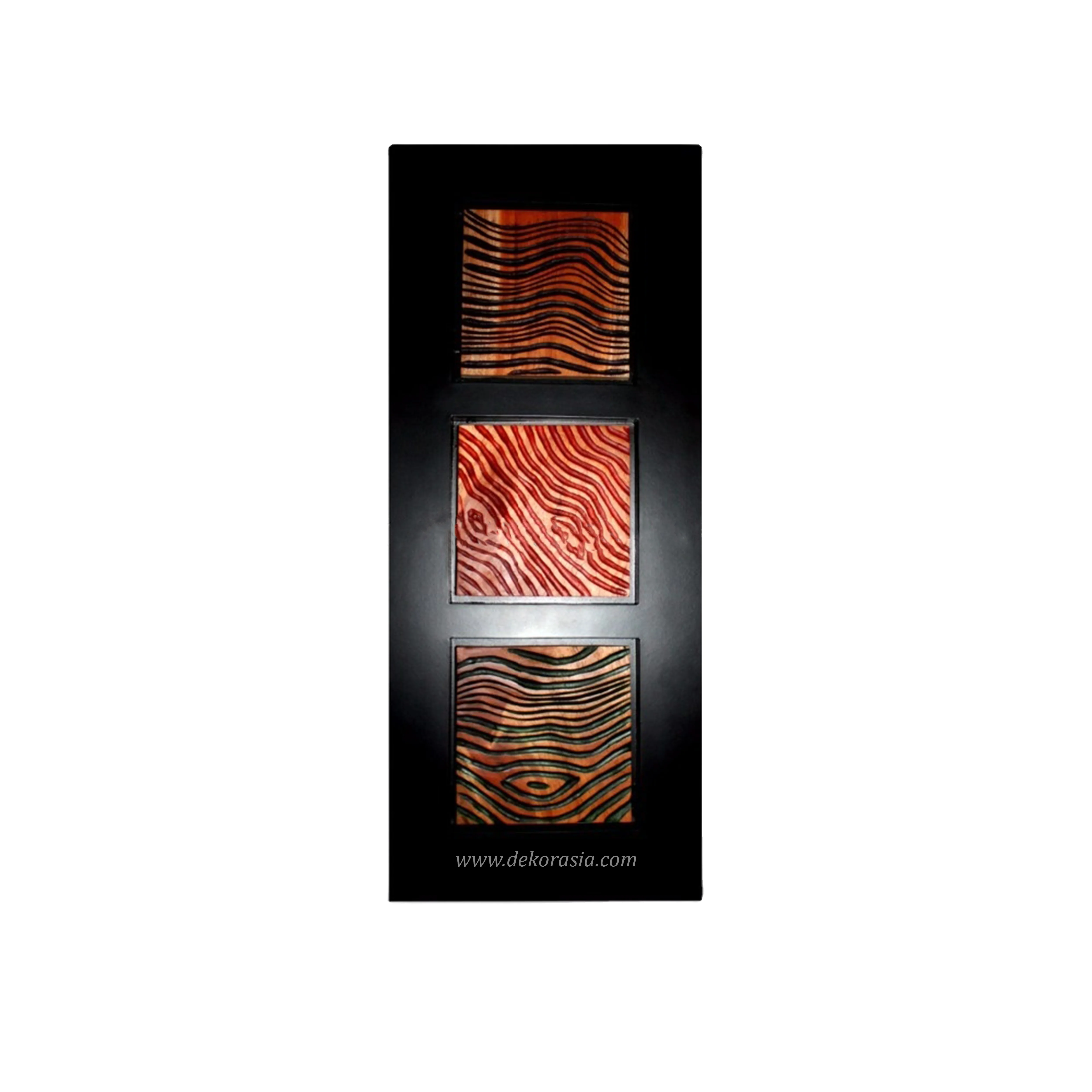 Wood Wall Decor, Carved Teak Wood Wall Decor