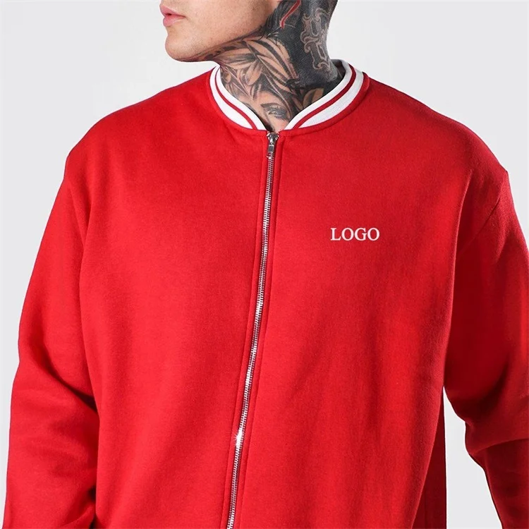 Дизайнерская однотонная шерстяная красная куртка Letterman мужская бейсбольная по индивидуальному заказу