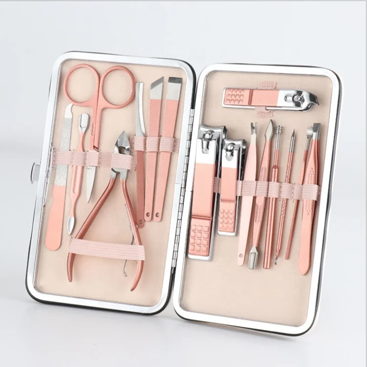 Профессиональные кусачки для ногтей розовое золото набор маникюра женский выбор наборы и педикюра высококачественные черные