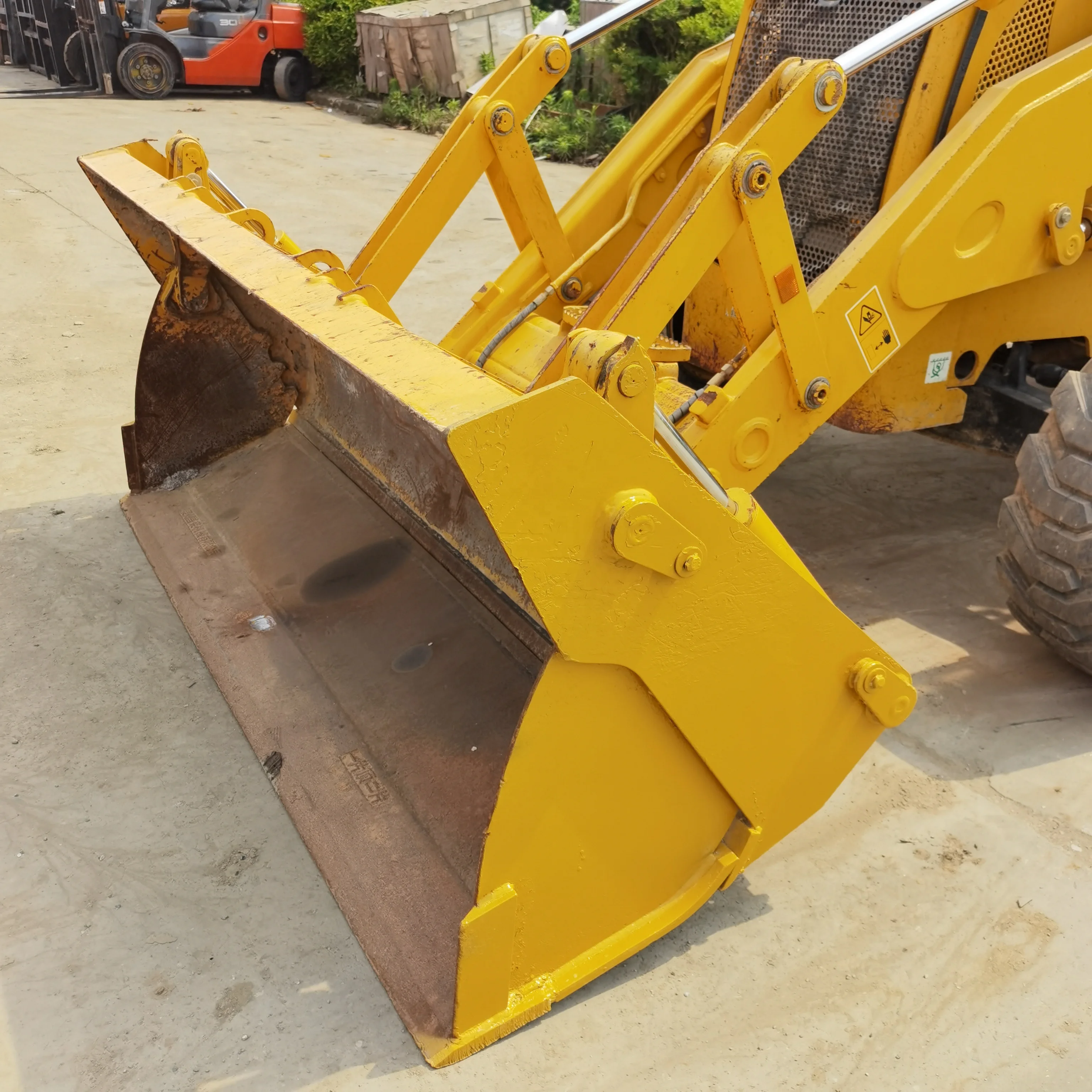 4x4 used Caterpillar 420F 420E backhoe loader for sale, cheap used CAT 420 backhoe at low price