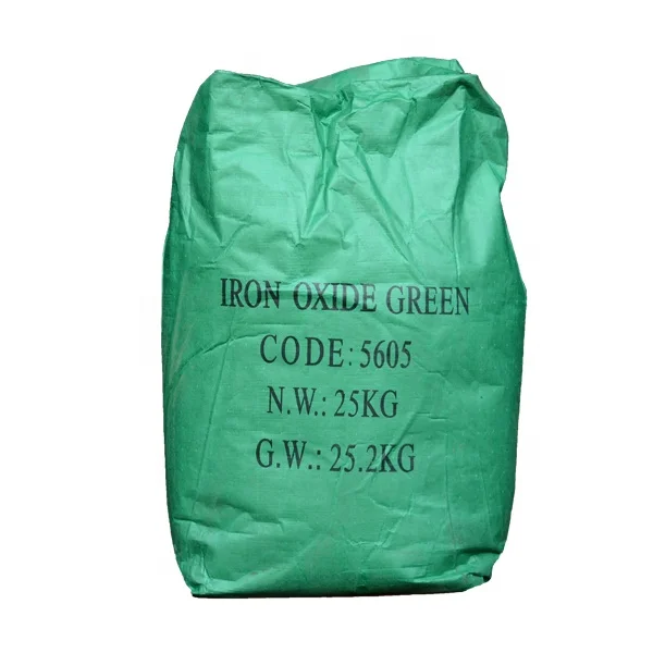 Wholesale Priced Ferric Oxide Iron Oxide Pigment Iron Oxide Green 5605 For Coating Paint