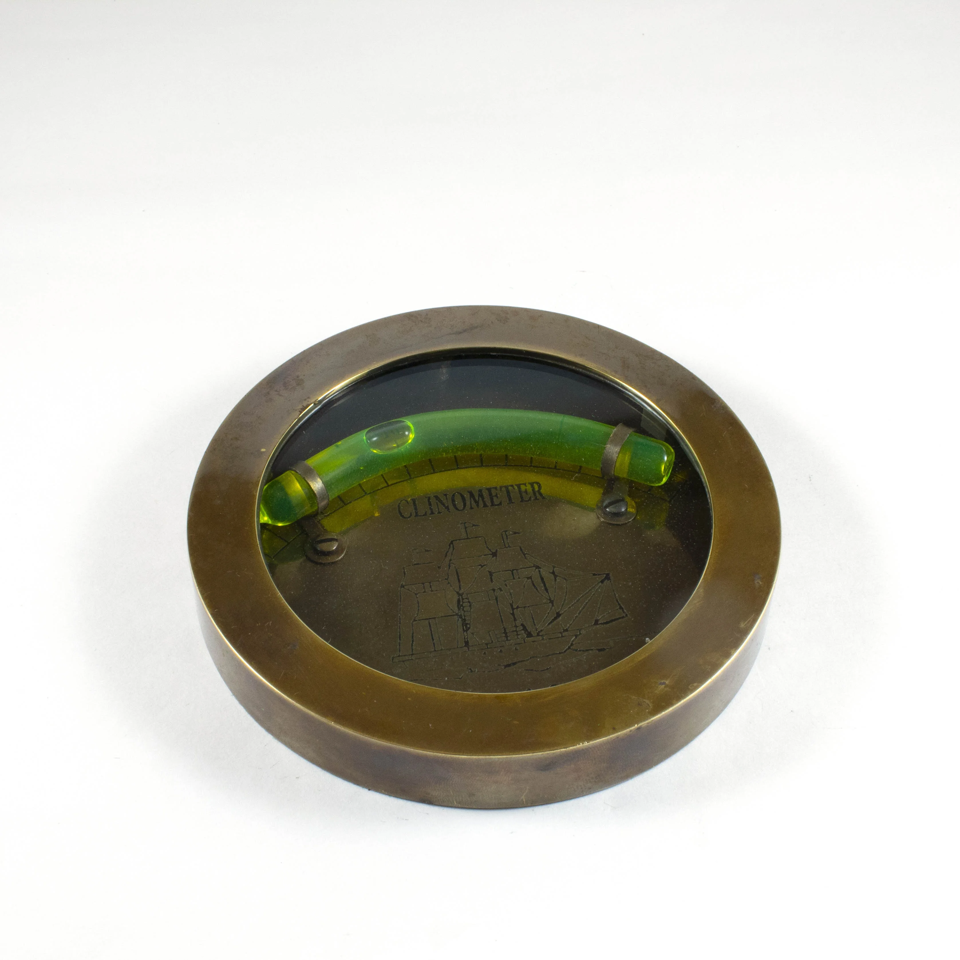 Nautical Maritime Brass Ships Clinometer
