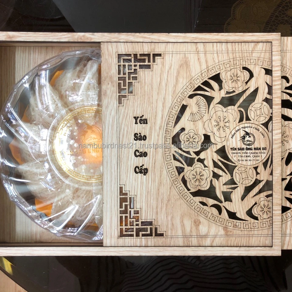 (Mr Nam Bu) - Premium 100% Premium Quality Edible Dried Bird Nest From Viet Nam - Edible Birds Nest Cooking