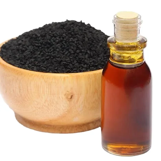 Wholesale Supply Hot Selling 5% Thymoquinone Cold Pressed Nigella Sativa Oil Black Seed Oil for Hair and Skin Essential Oil