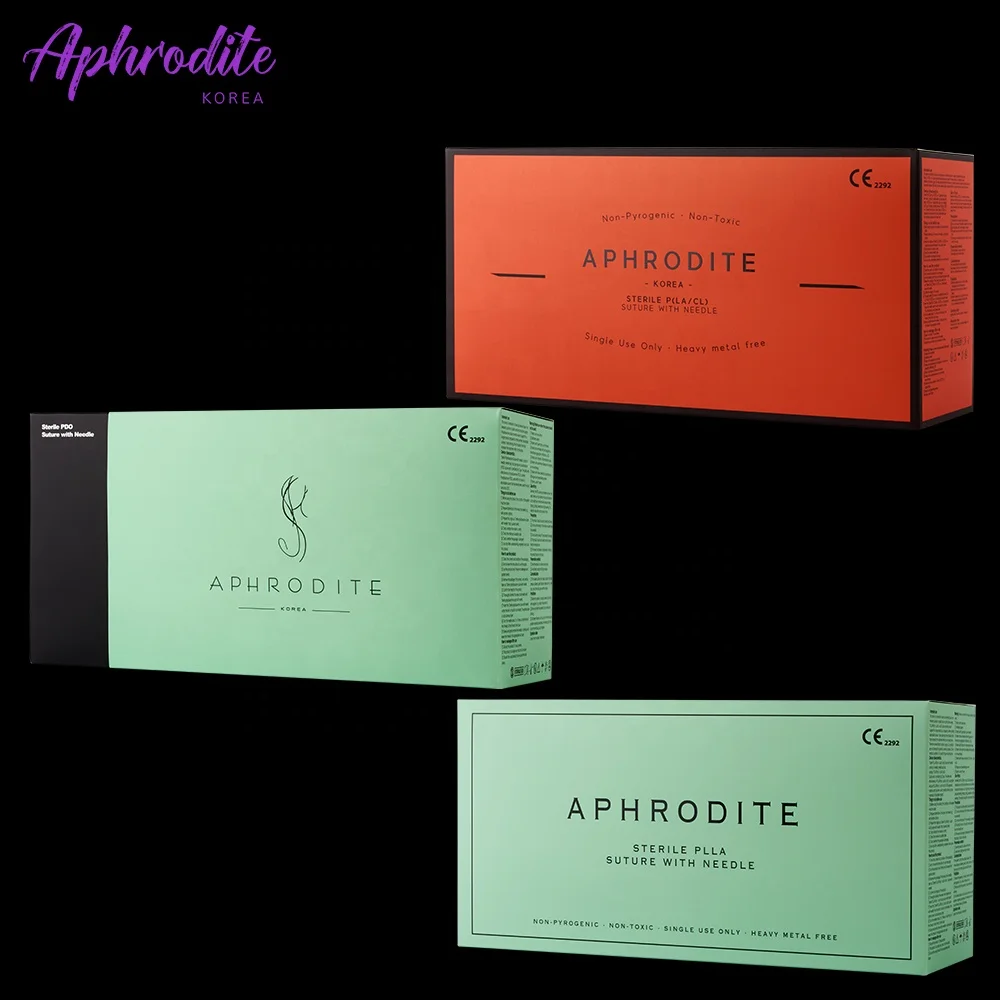 Fox Eyes 6D 12D Cog Thread APHRODITE Fabulous PDO PLACL PLLA Face Body Lift Medical Absorbable Barbed Suture KOREA CE ISO