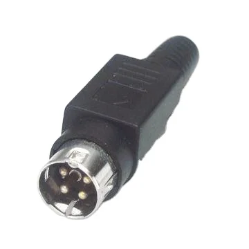 4pin power plug connector AWG#18 Max dc power connector