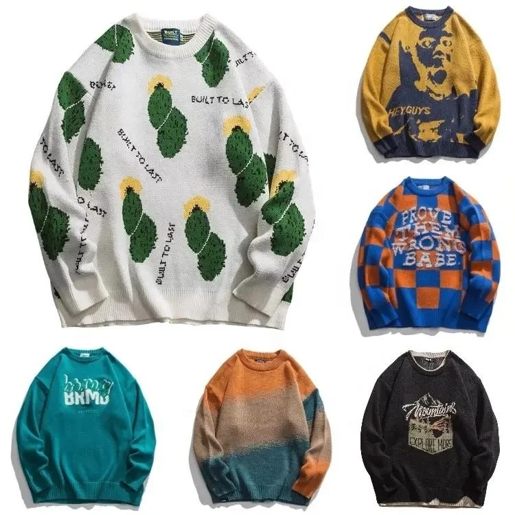 Men Stylish cotton Jumper Custom Solid Knitted Pullover Men Merino Wool Knitwear Sweaters Tops Cashmere Sweater Men