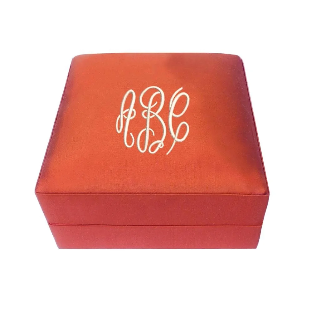 Pink Velvet Engagement Ring Box