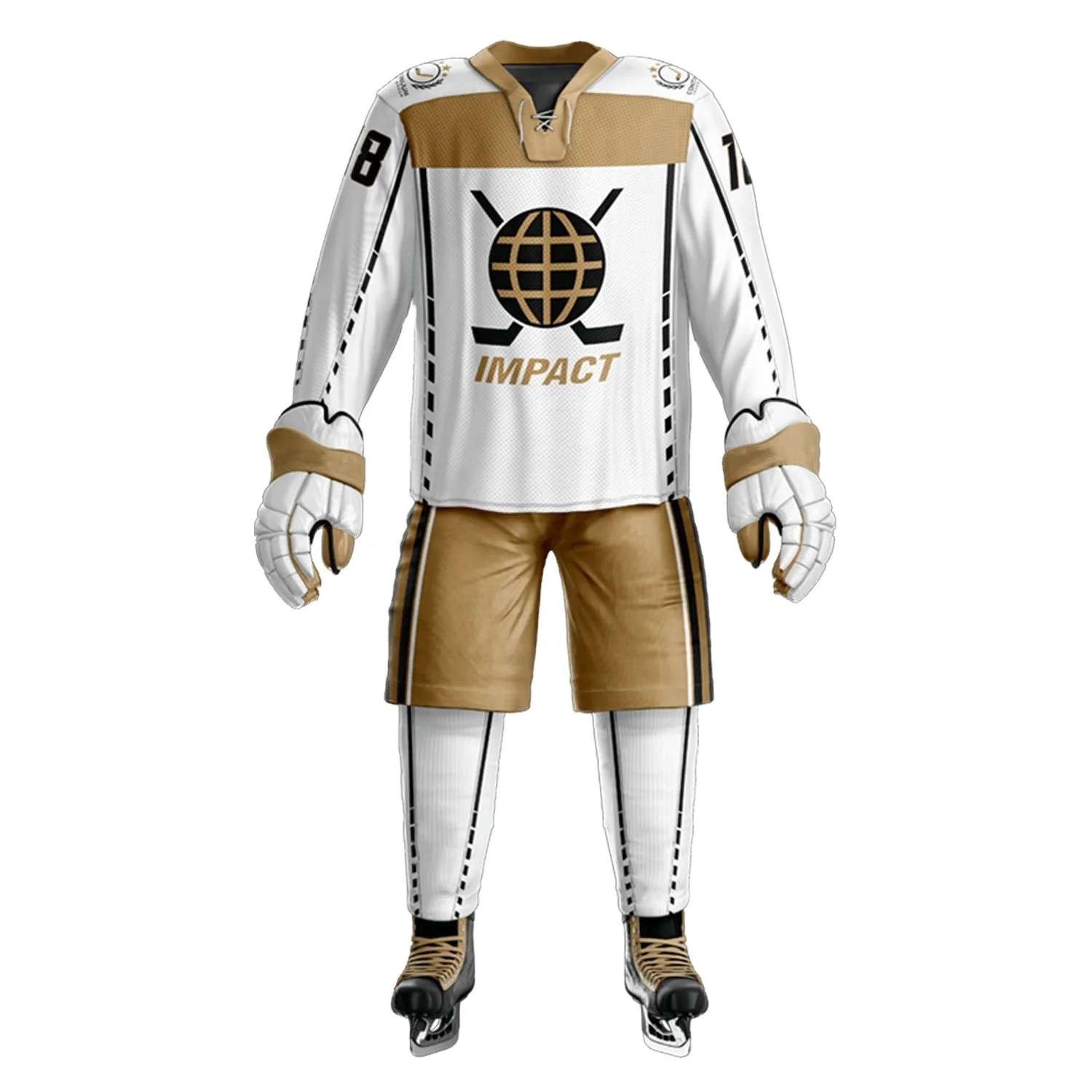 Ice Hockey Uniform Factory Price Majestic Jersey Custom Ice Hockey Uniform Pure Polyester Hockey Uniforms