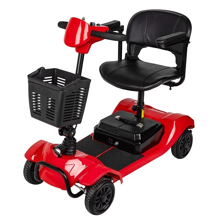 REC601 Wholesale Four Wheel Elderly Adult Electric Powered Mobility Scooter for Seniors