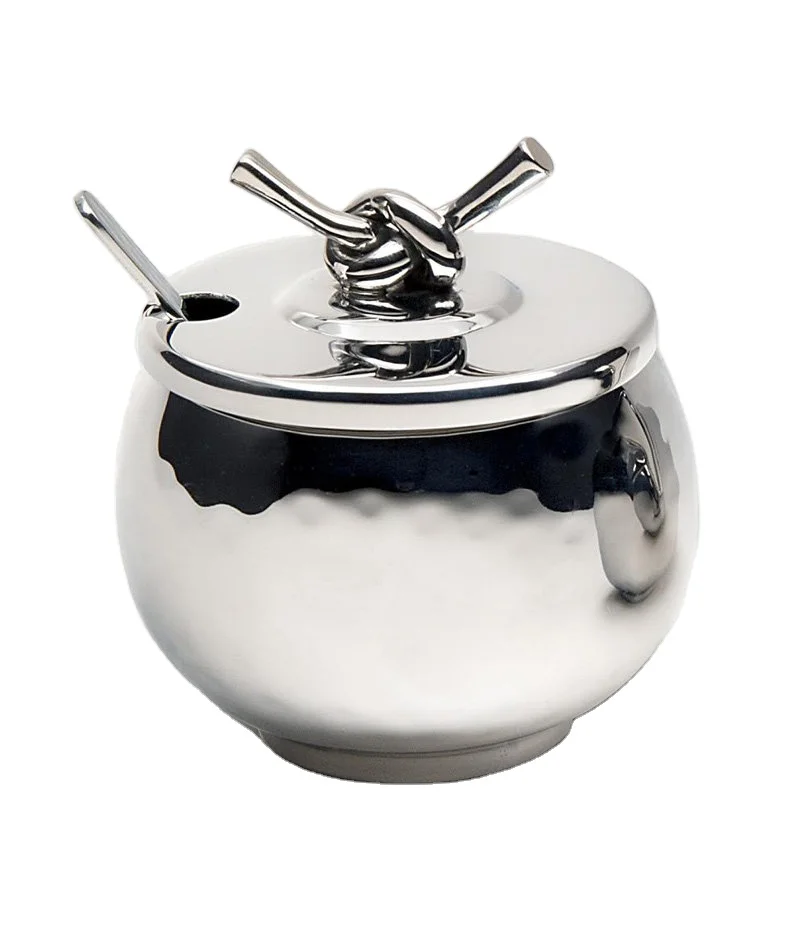 Sugar & Creamer Pots Stainless Steel  Metal Creamer Mini Cup Container for Serving Milk Coffee Cream Espresso Machine Homes
