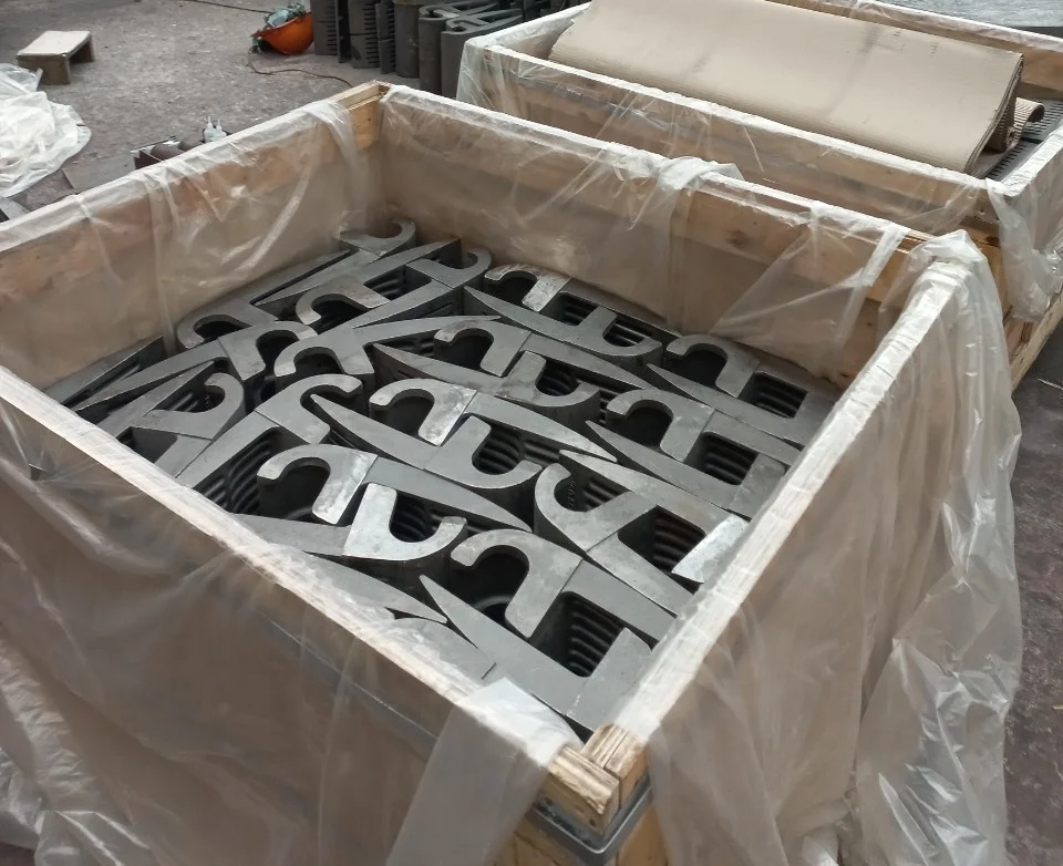 Durable heat resistant steel large size casting machinery parts ore mining equipment lost foam casting technology