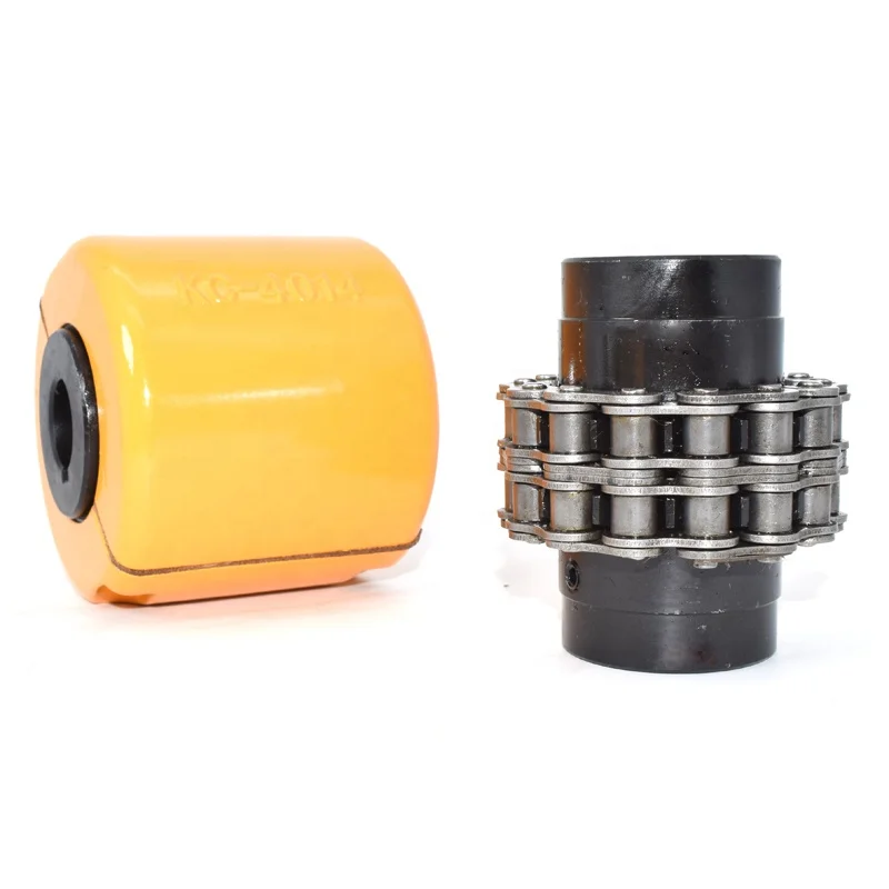 Fast production high quality cast iron motor keyless shaft torque locking coupling device KC type roller