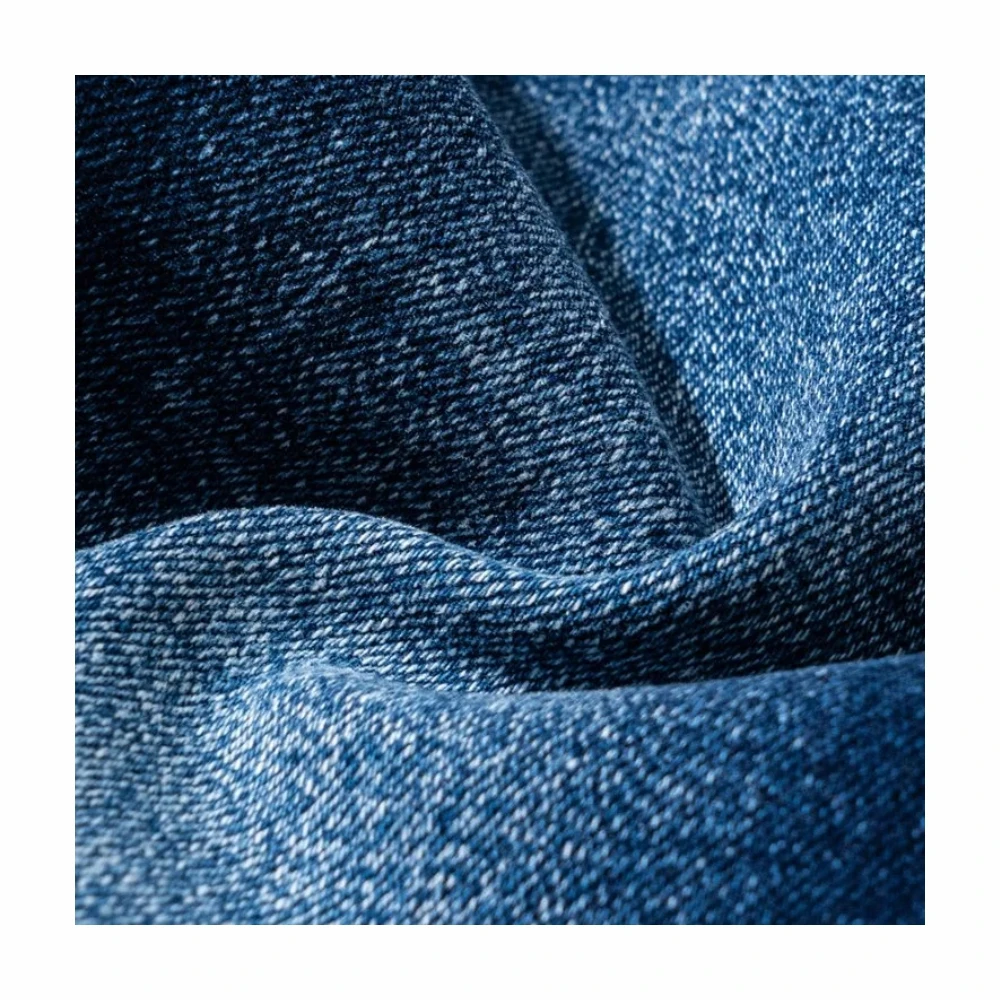 High quality denim fabric knit woven cotton poly spandex quality for textile and raw materials from best fabric exporters
