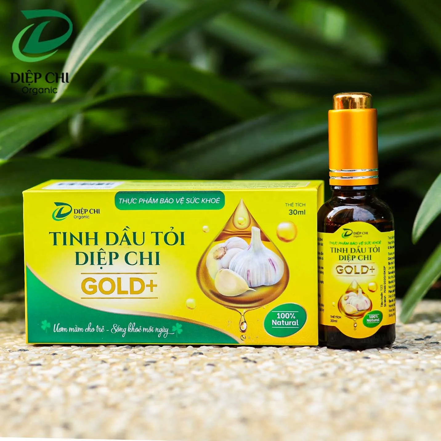Органическое чесночное масло, повышающее сопротивление здоровью, из Вьетнама, Эфирное чесночное масло Diep Chi