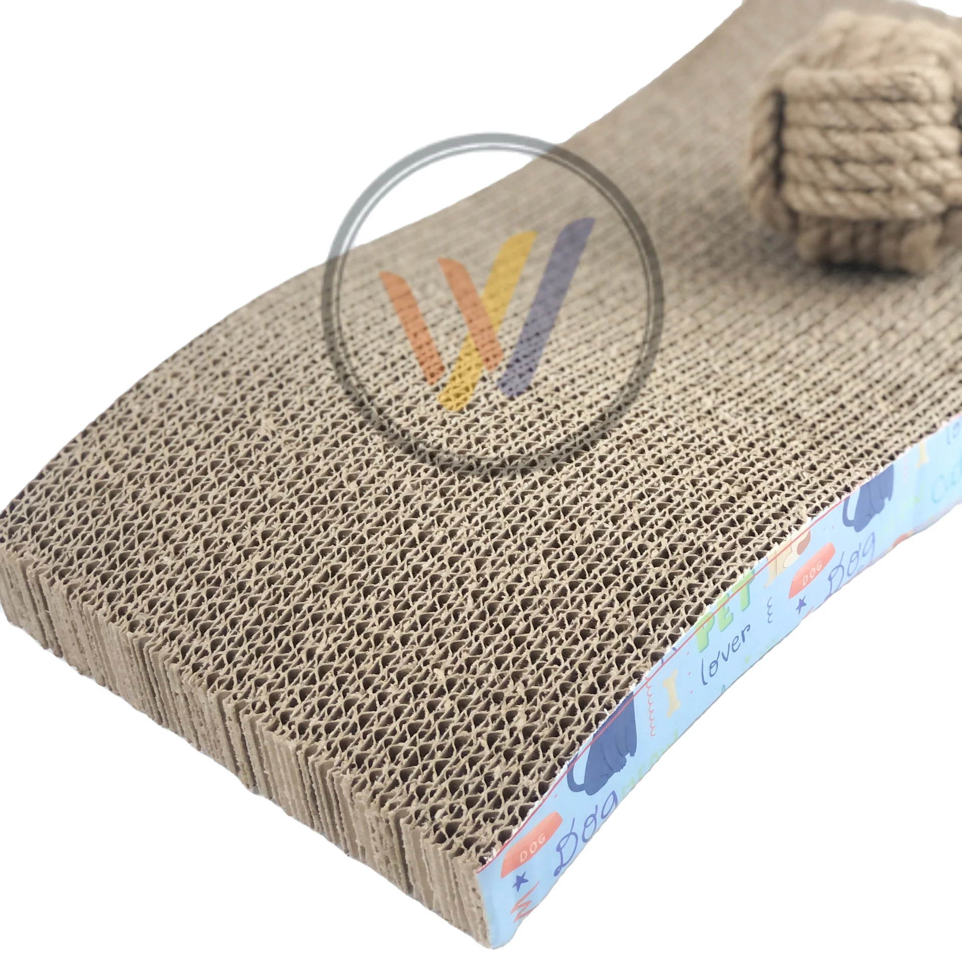 Cat Scratcher Cardboard Scratching Cardboard with Catnip Cat Scratch Lounge for Cat Scratch Bed - Ms. Christin