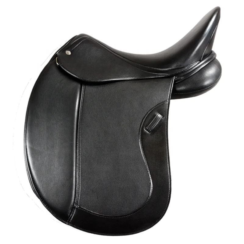 Horse Saddle Best Cow Leather Dressage Saddle English Horse Saddle Real Cow Leather Horse Riding Product Equestrian