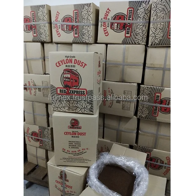 Powder black tea dust 1 packing custom round taste milk tea mellow fresh from high land in Viet Nam